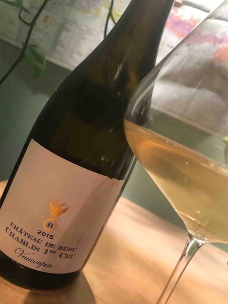 Chablis 1er Cru "Vaucoupin" - Château de Béru - Athénaïs de Béru 