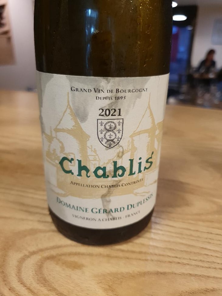 Chablis - Domaine Gérard Duplessis - Lilian Duplessis 