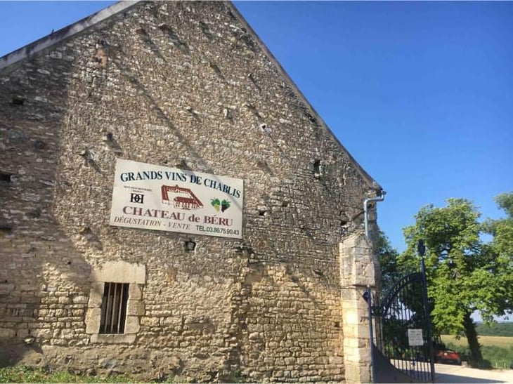 Chablis "Clos Béru" - Monopole - Château de Béru - Athénaïs de Béru 