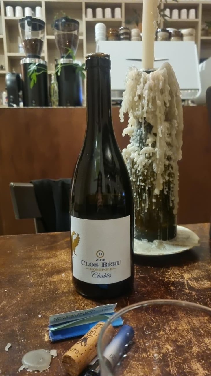 Chablis "Clos Béru" - Monopole - Château de Béru - Athénaïs de Béru 
