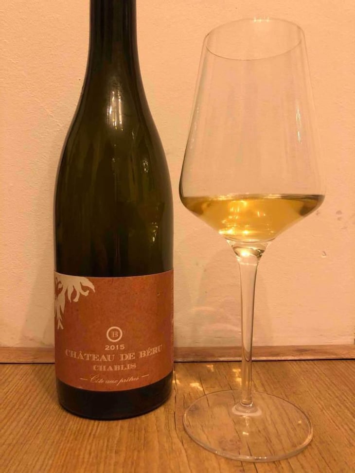 Chablis "Côte aux Prêtres" - Château de Béru - Athénaïs de Béru 