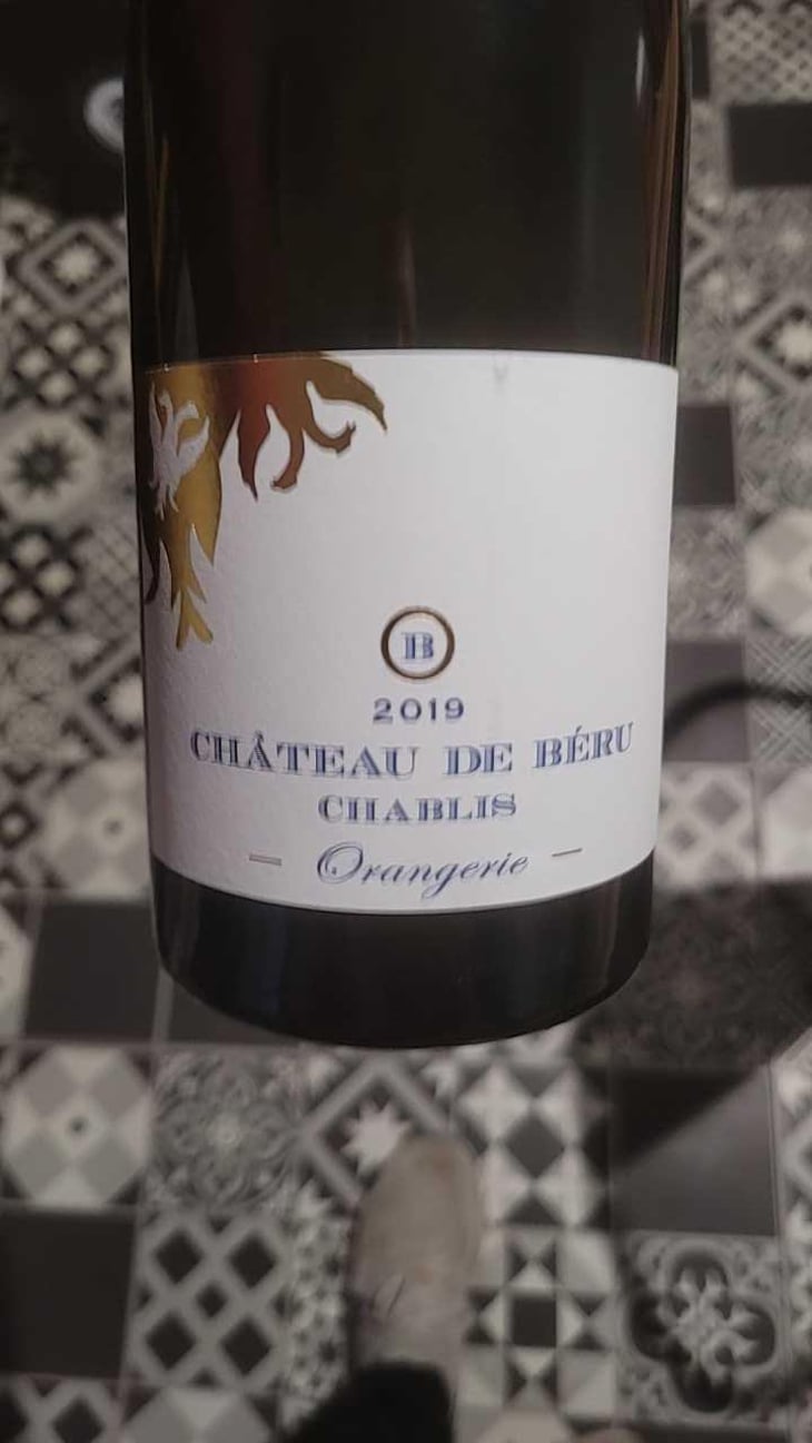 Chablis "Côte aux Prêtres" - Château de Béru - Athénaïs de Béru 