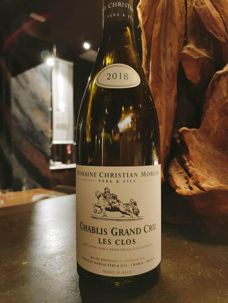 Chablis Grand-Cru Les Clos - Christian Moreau - Christian & Fabien Moreau -2018