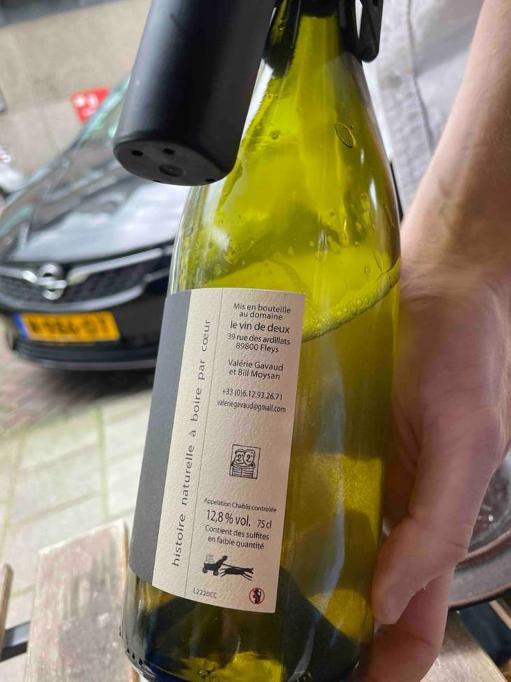 Chablis - Le Vin De Deux - Valérie Gavaud & Bill Moysan -2020