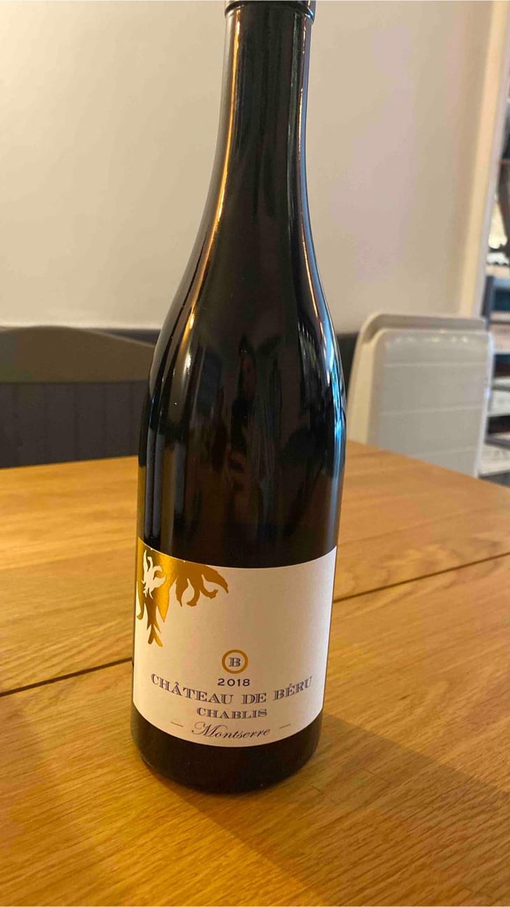 Chablis "Montserre" - Château de Béru - Athénaïs de Béru 