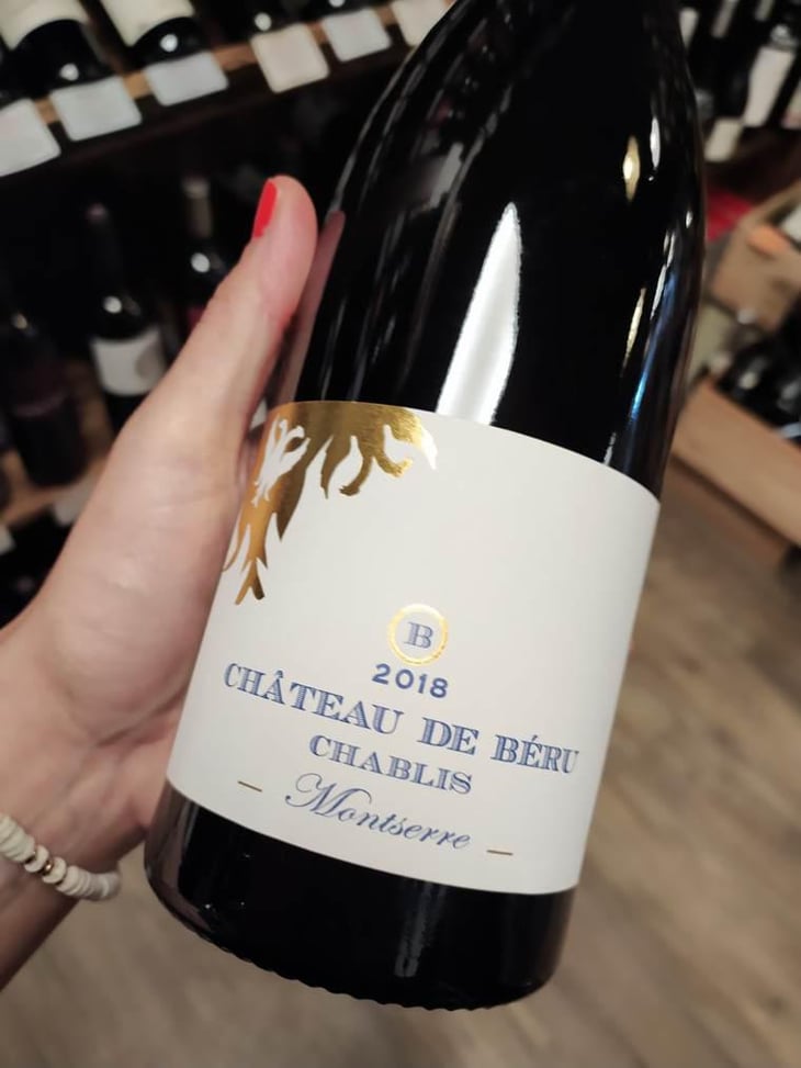 Chablis "Montserre" (Sans soufre) - Château de Béru - Athénaïs de Béru 