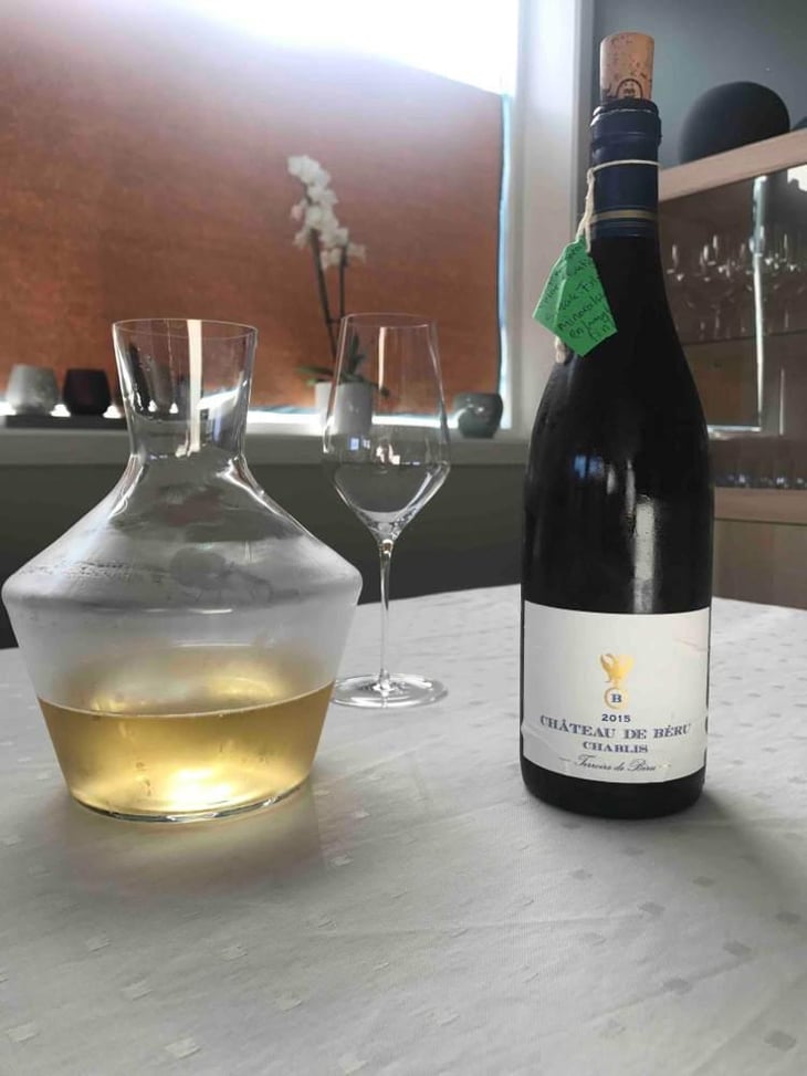 Chablis "Montserre" (Sans soufre) - Château de Béru - Athénaïs de Béru 