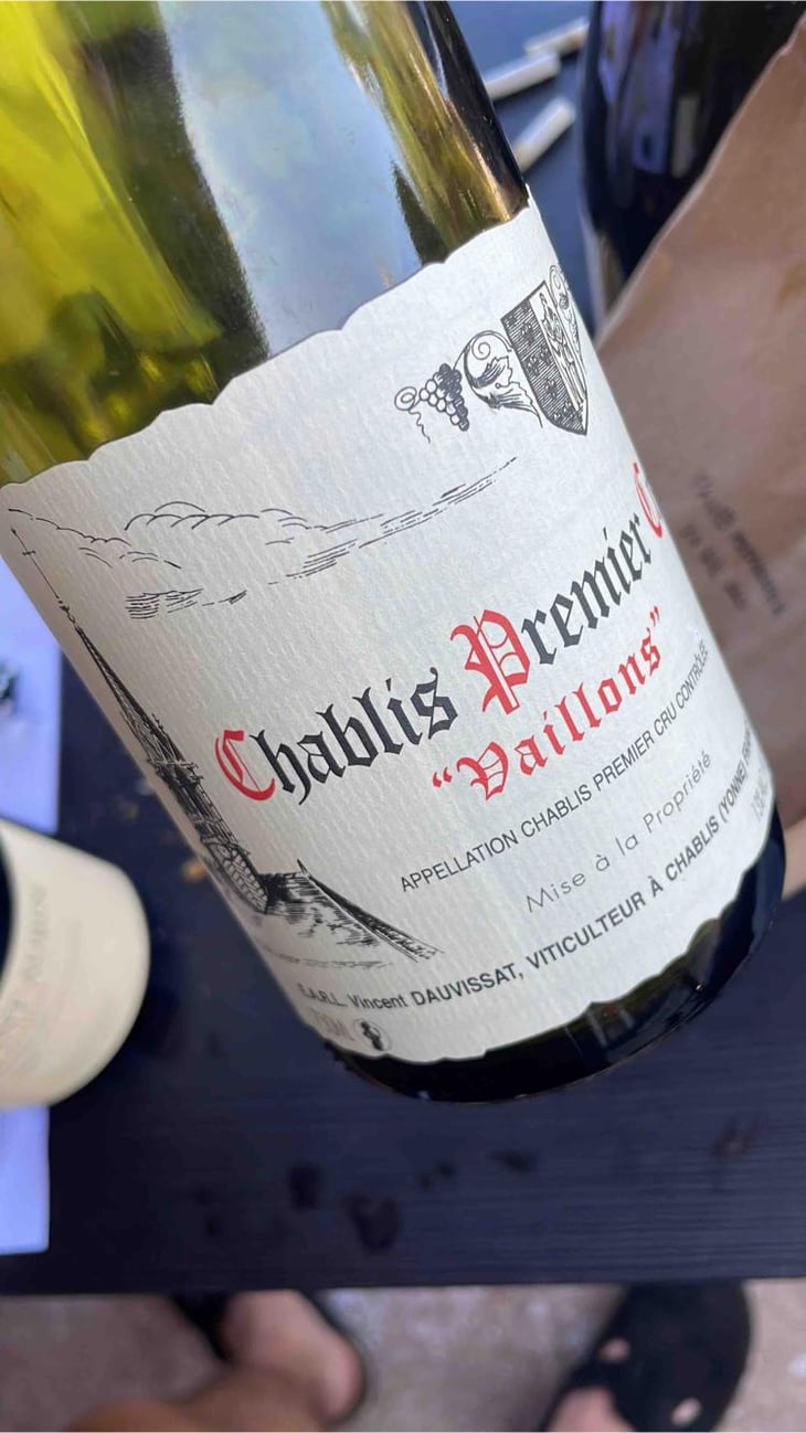 Chablis Premier Cru “Vaillons” - Vincent Dauvissat - Étiennette et Vincent Dauvissat 