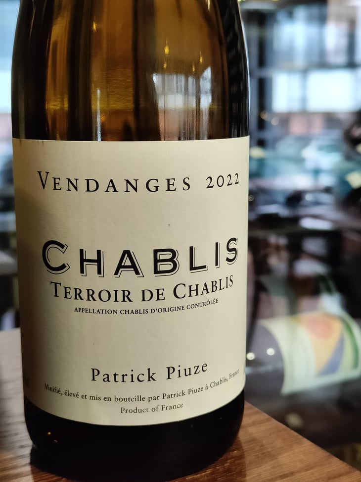 Chablis Terroir de la Chappelle - Patrick Piuze - Patrick Piuze -2023