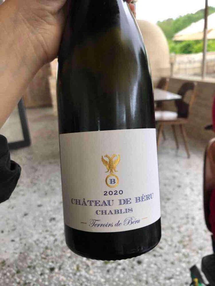 Chablis "Terroirs de Béru" - Château de Béru - Athénaïs de Béru 