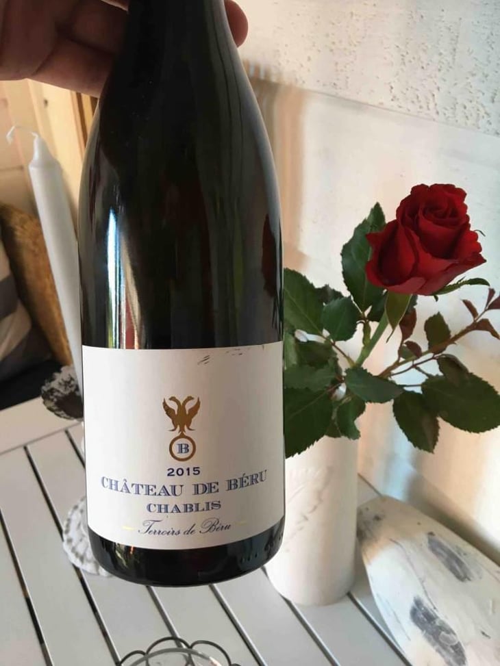 Chablis "Terroirs de Béru" - Château de Béru - Athénaïs de Béru 