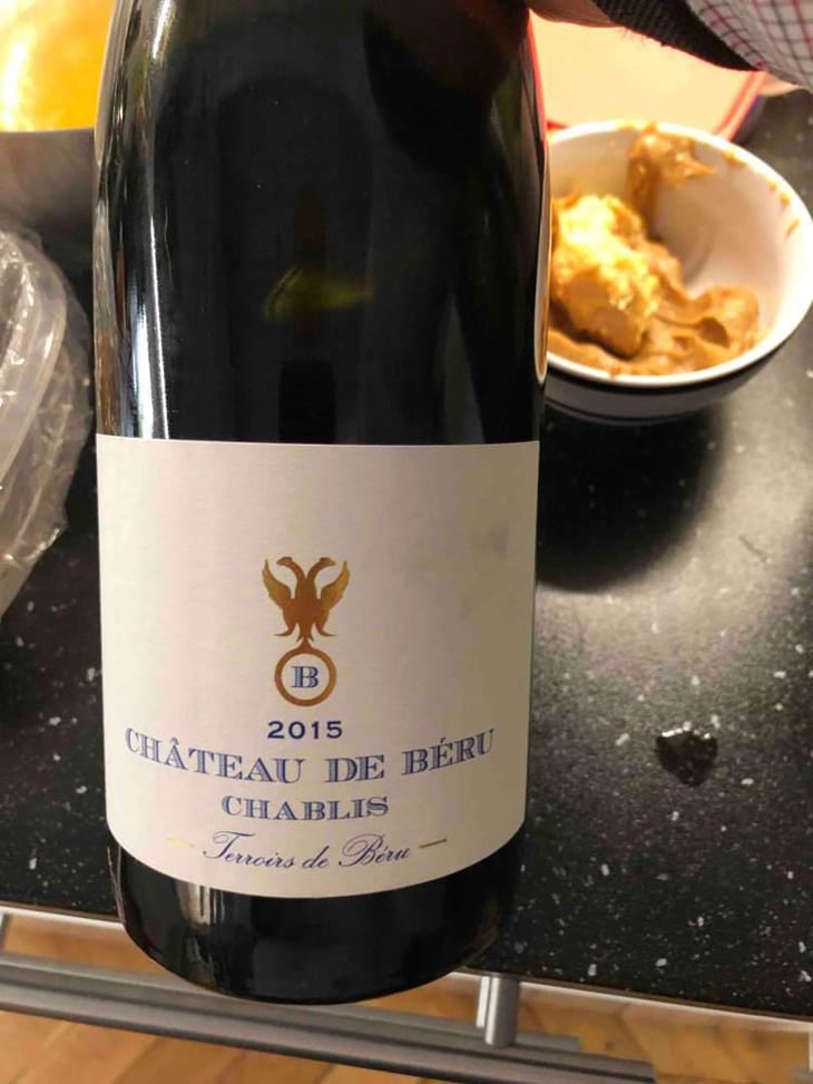 Chablis "Terroirs de Béru" - Château de Béru - Athénaïs de Béru 