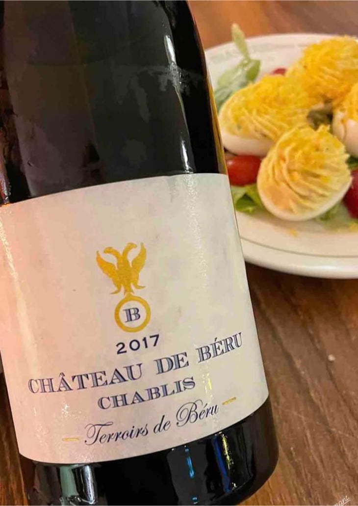 Chablis "Terroirs de Béru" - Château de Béru - Athénaïs de Béru 