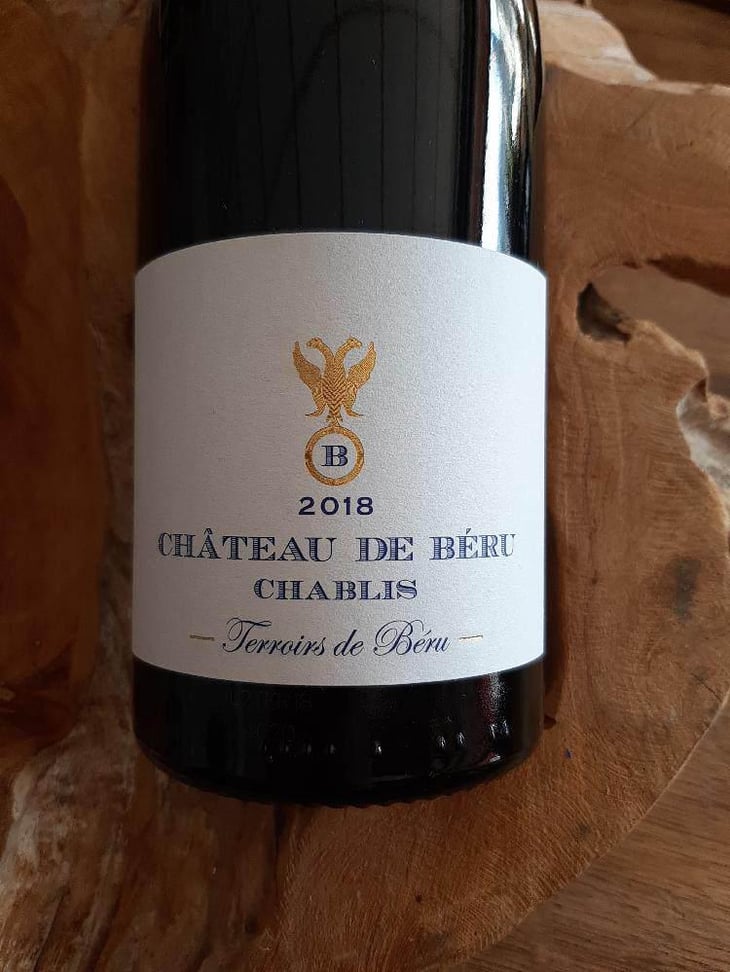 Chablis "Terroirs de Béru" - Château de Béru - Athénaïs de Béru 