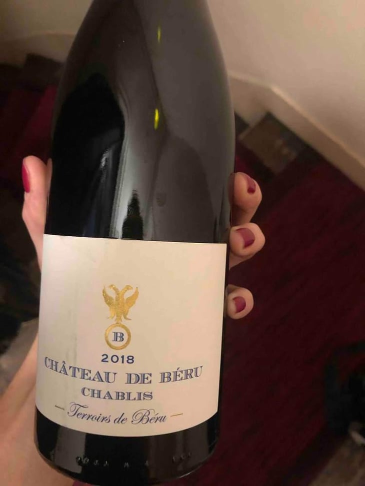 Chablis "Terroirs de Béru" - Château de Béru - Athénaïs de Béru 