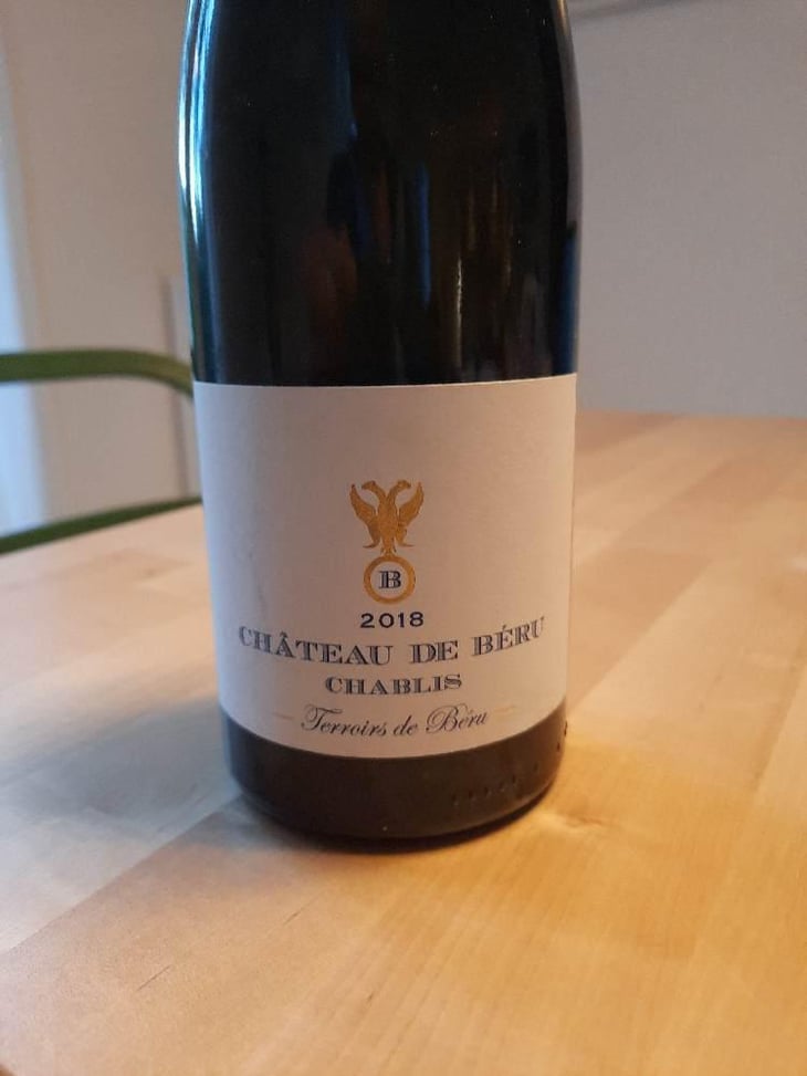 Chablis "Terroirs de Béru" - Château de Béru - Athénaïs de Béru 