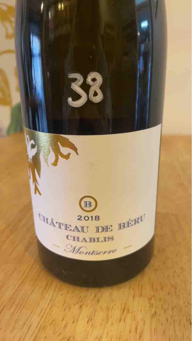 Chablis "Terroirs de Béru" - Château de Béru - Athénaïs de Béru 