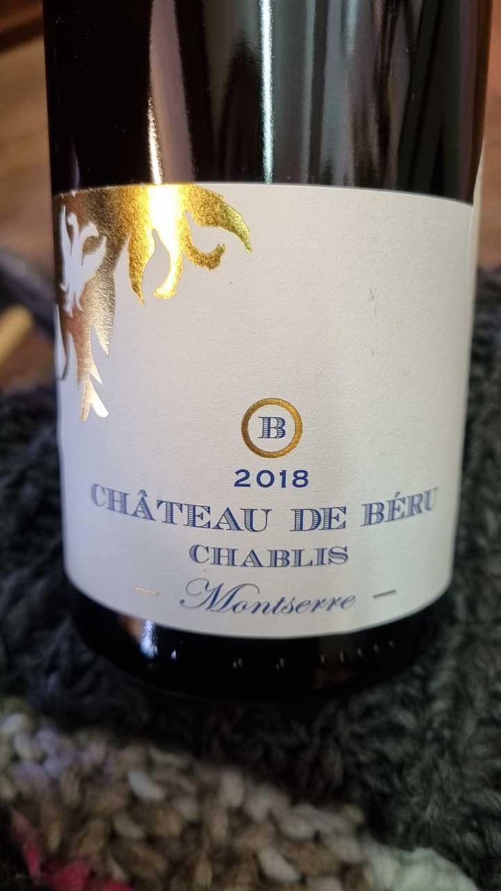 Chablis "Terroirs de Béru" - Château de Béru - Athénaïs de Béru 