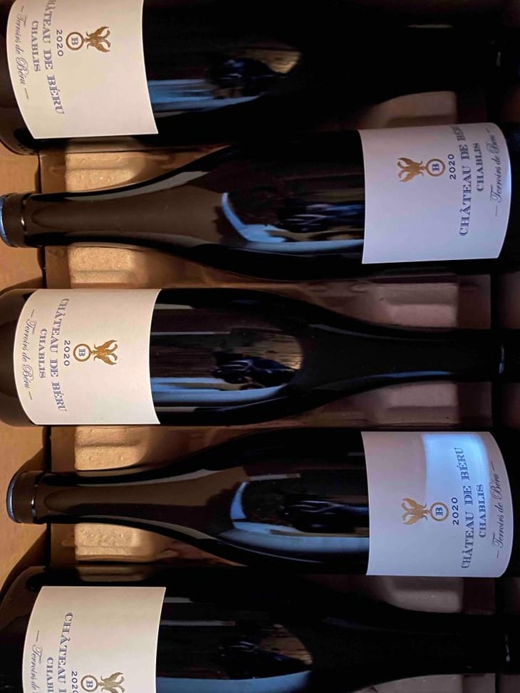 Chablis "Terroirs de Béru" - Château de Béru - Athénaïs de Béru 