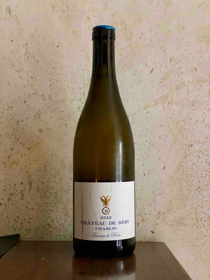 Chablis "Terroirs de Béru" - Château de Béru - Athénaïs de Béru 