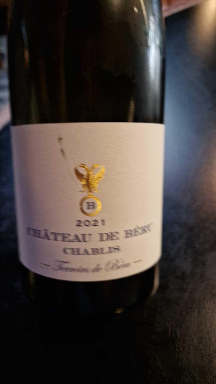 Chablis "Terroirs de Béru" - Château de Béru - Athénaïs de Béru 