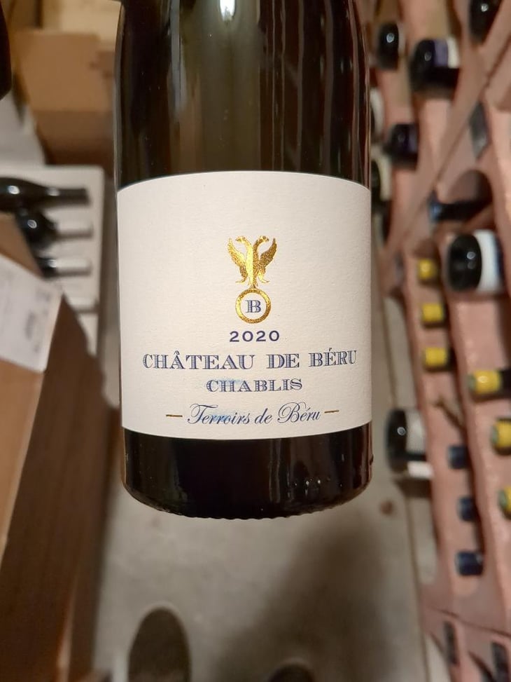 Chablis "Terroirs de Béru" - Château de Béru - Athénaïs de Béru 
