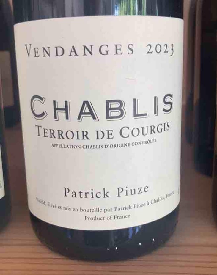 Chablis Terrroir de Courgis - Patrick Piuze - Patrick Piuze 