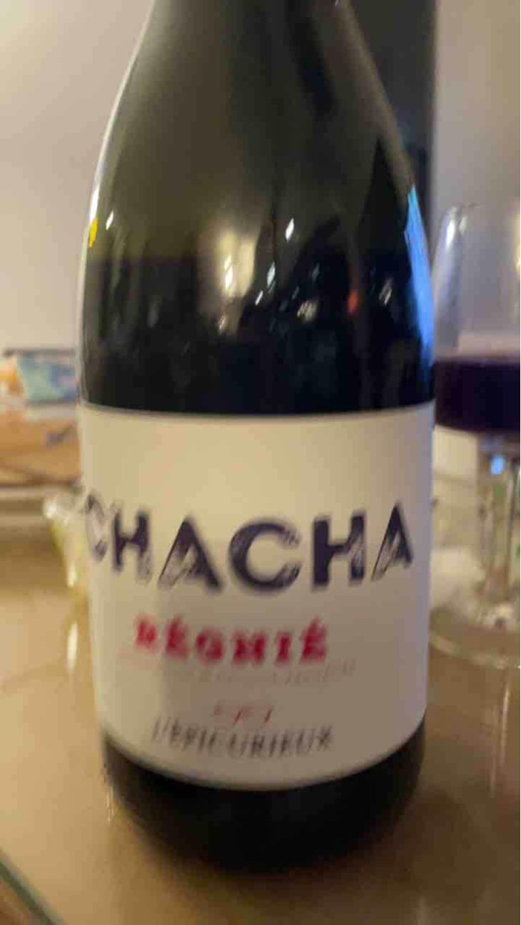 Chacha - Domaine de l'Épicurieux - Charlotte & Sébastien Congretel -2019