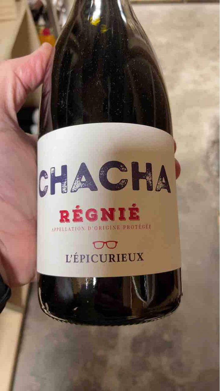 Chacha - Domaine de l'Épicurieux - Charlotte & Sébastien Congretel -2019