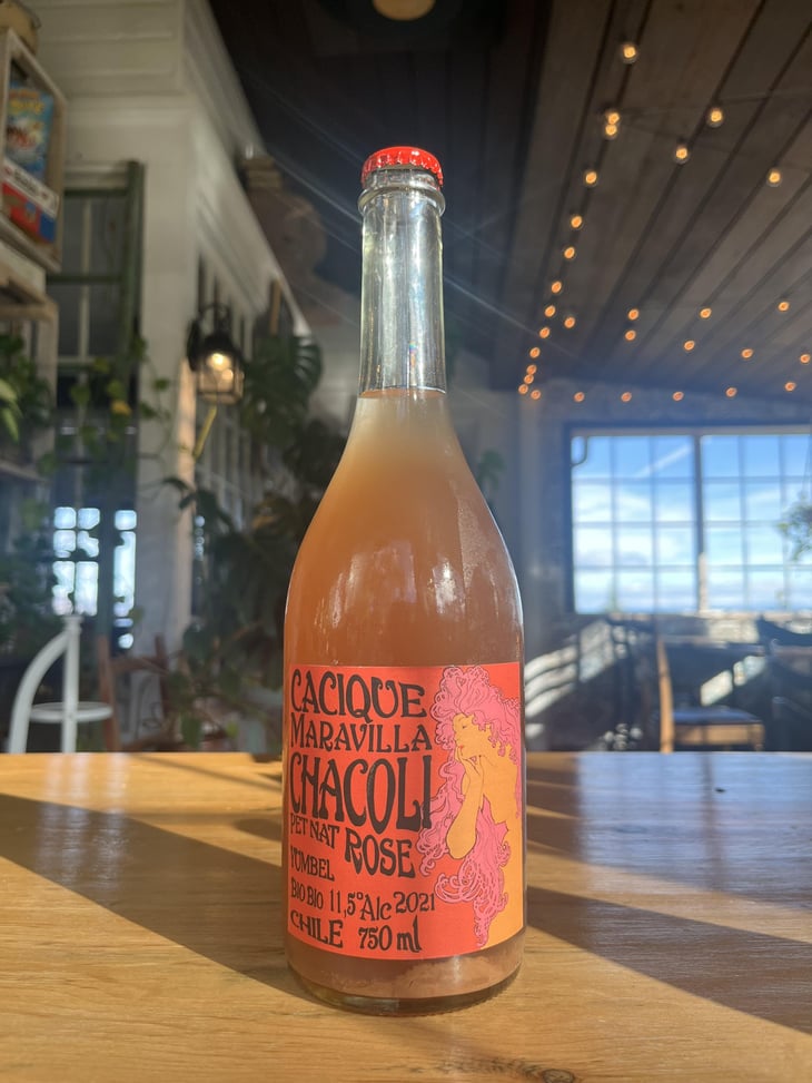 Chacolí Pet Nat Rosé - Cacique Maravilla - Manuel Moraga 