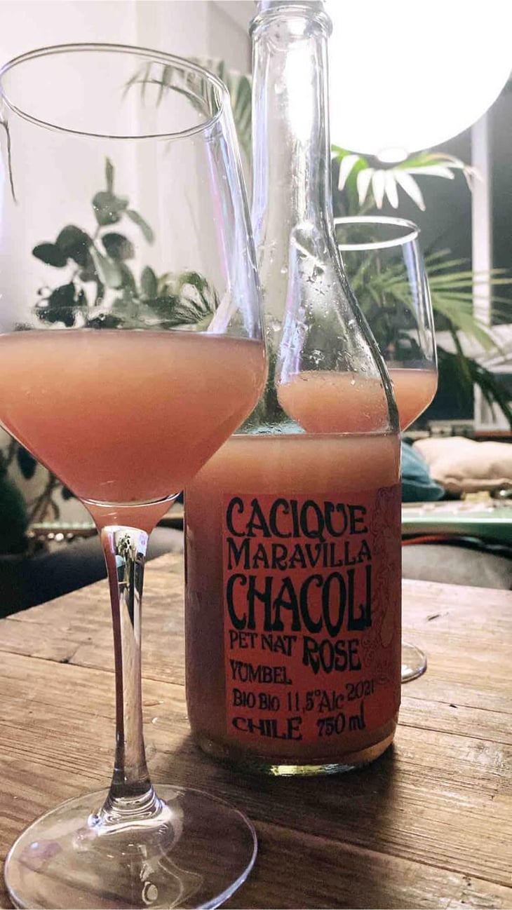 Chacolí Pet Nat Rosé - Cacique Maravilla - Manuel Moraga 