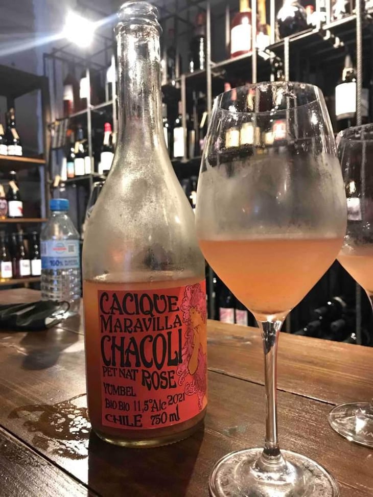 Chacolí Pet Nat Rosé - Cacique Maravilla - Manuel Moraga 