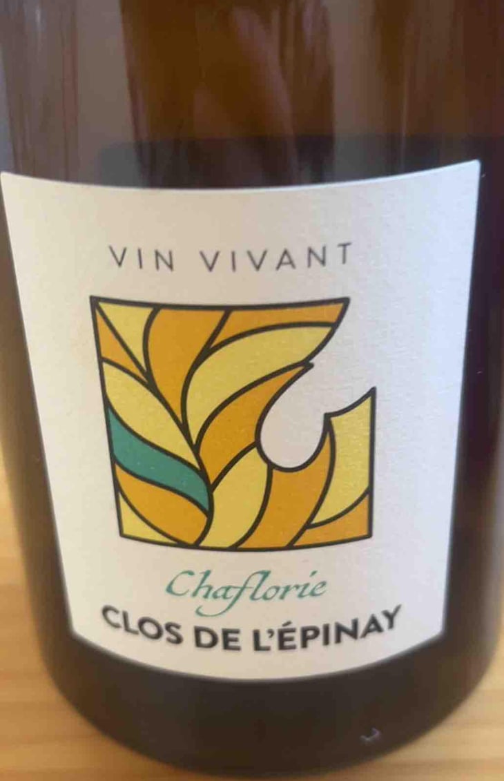 Chaflorie - Domaine Clos de l’Epinay - Antoine Labrosse et Henri Bruneau -2023