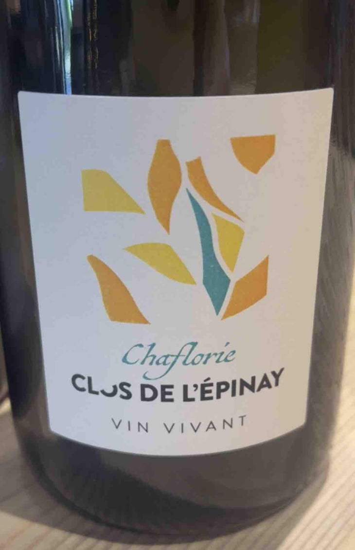 Chaflorie - Domaine Clos de l’Epinay - Antoine Labrosse et Henri Bruneau -2023