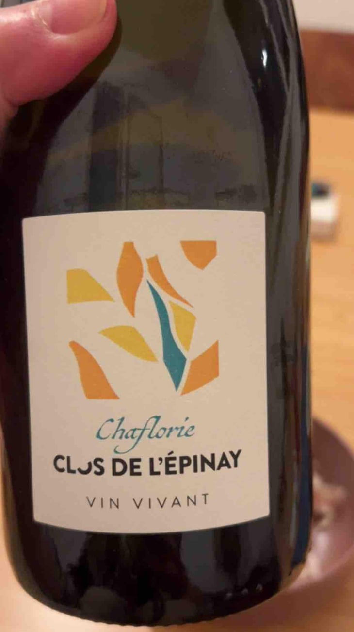 Chaflorie Pétillant - Domaine Clos de l’Epinay - Antoine Labrosse et Henri Bruneau -2023