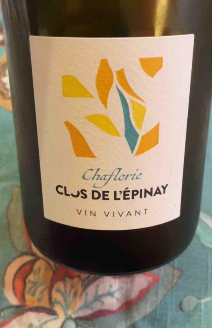 Chaflorie Pétillant - Domaine Clos de l’Epinay - Antoine Labrosse et Henri Bruneau -2023