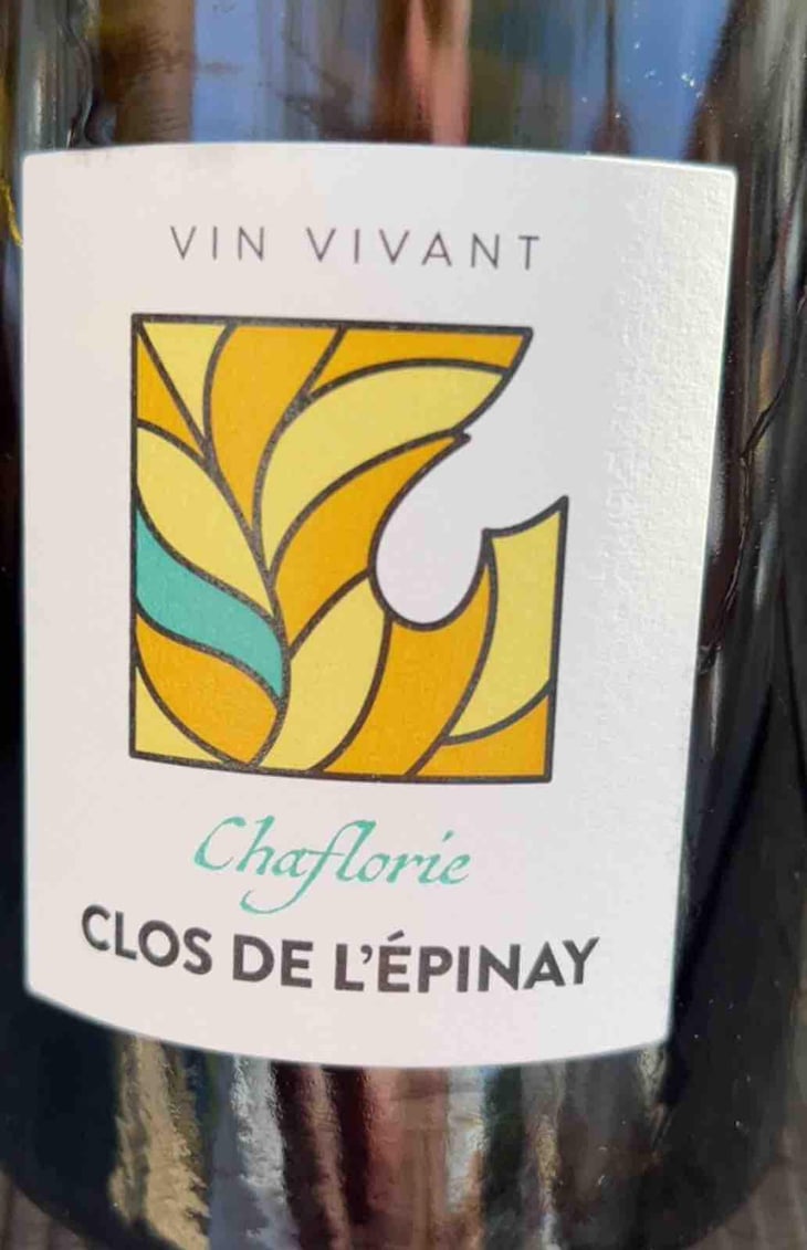 Chaflorie - Domaine Clos de l’Epinay - Antoine Labrosse et Henri Bruneau -2023