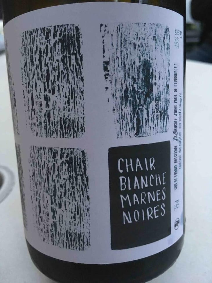 Chair Blanche Marnes Noires - La Bancale - Bastien Baillet & Céline Schuers 