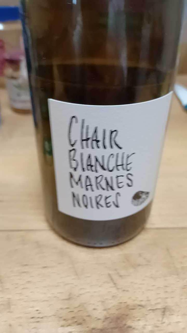 Chair blanche marnes noires (label since 2020) - La Bancale - Bastien Baillet & Céline Schuers 