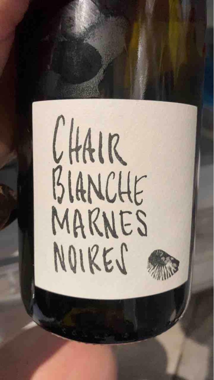 Chair blanche marnes noires (label since 2020) - La Bancale - Bastien Baillet & Céline Schuers 