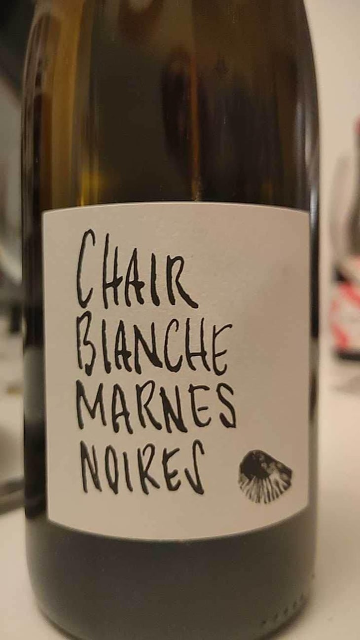 Chair blanche marnes noires (label since 2020) - La Bancale - Bastien Baillet & Céline Schuers 