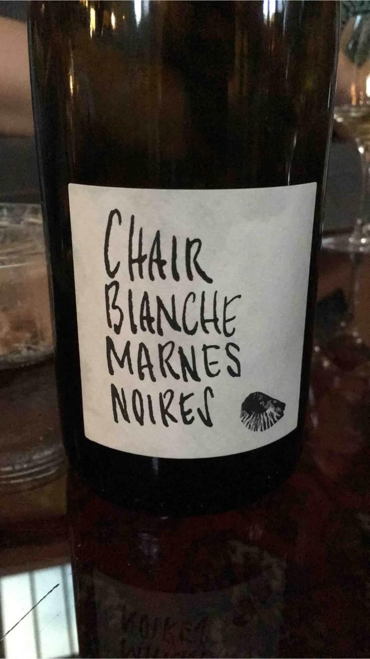 Chair blanche marnes noires (label since 2020) - La Bancale - Bastien Baillet & Céline Schuers 