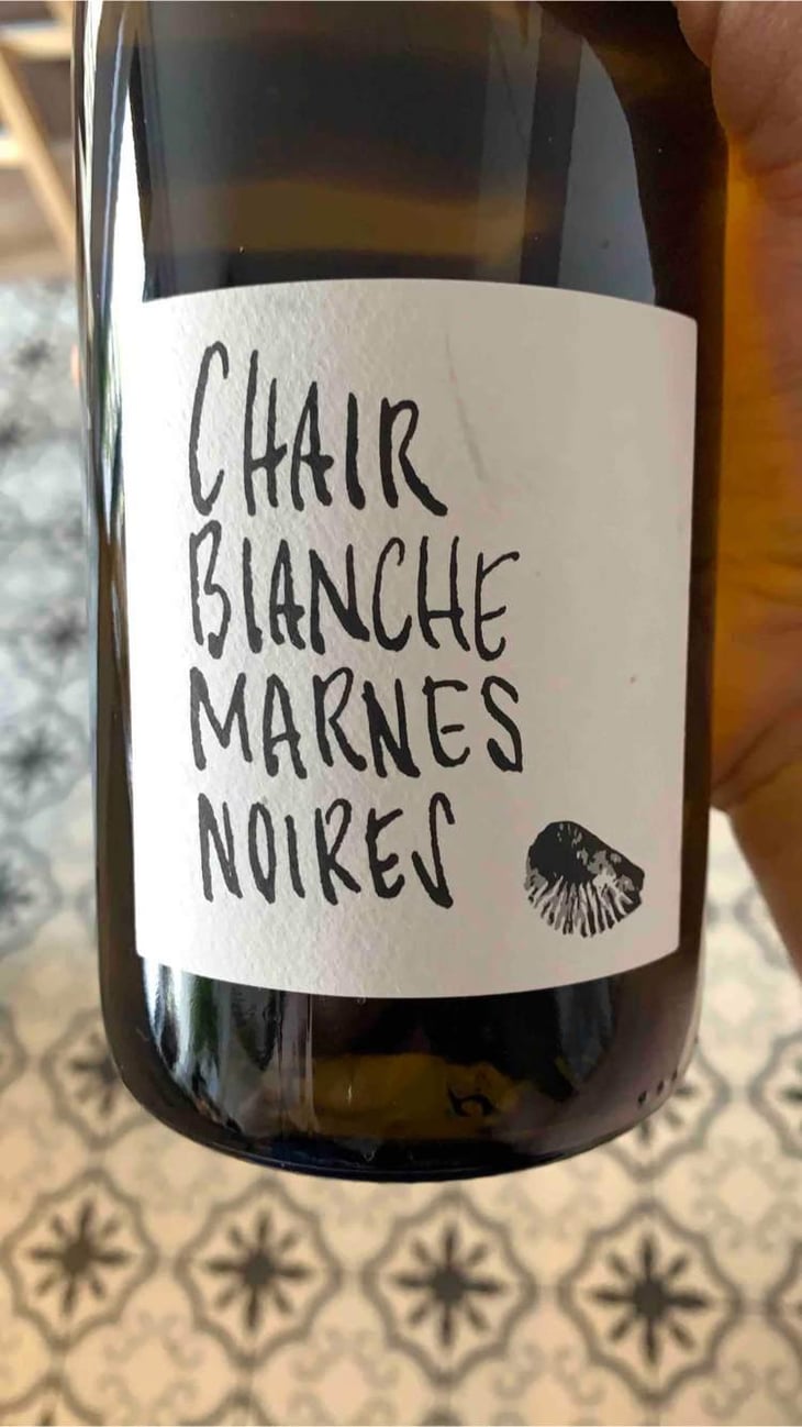 Chair blanche marnes noires (label since 2020) - La Bancale - Bastien Baillet & Céline Schuers 