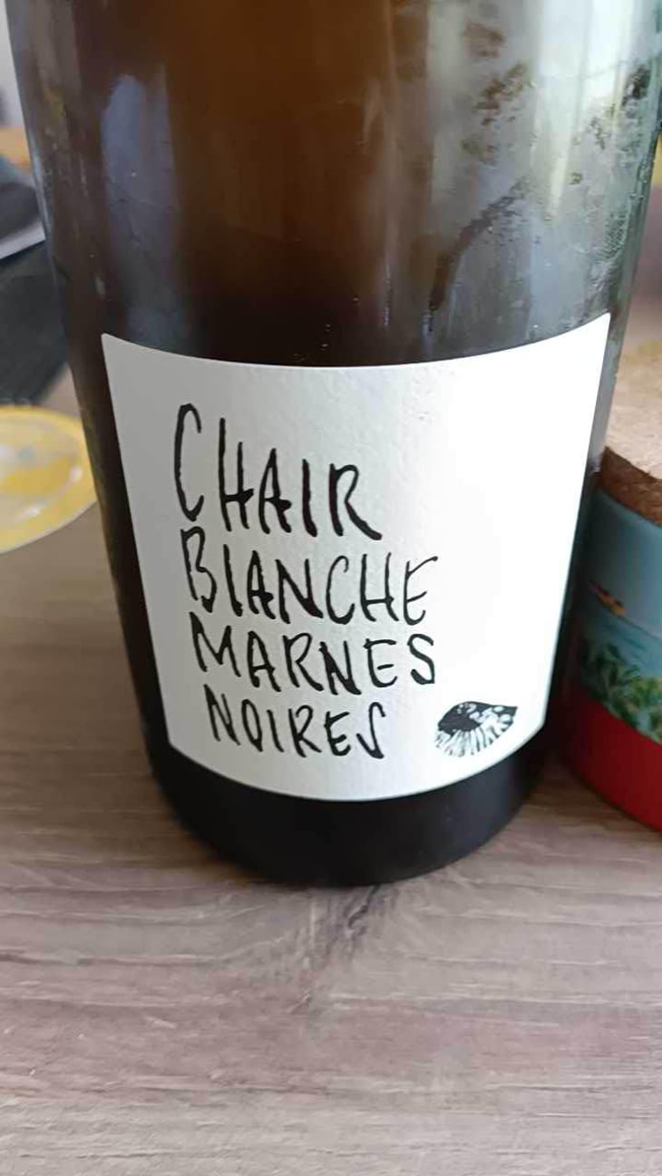 Chair blanche marnes noires (label since 2020) - La Bancale - Bastien Baillet & Céline Schuers 