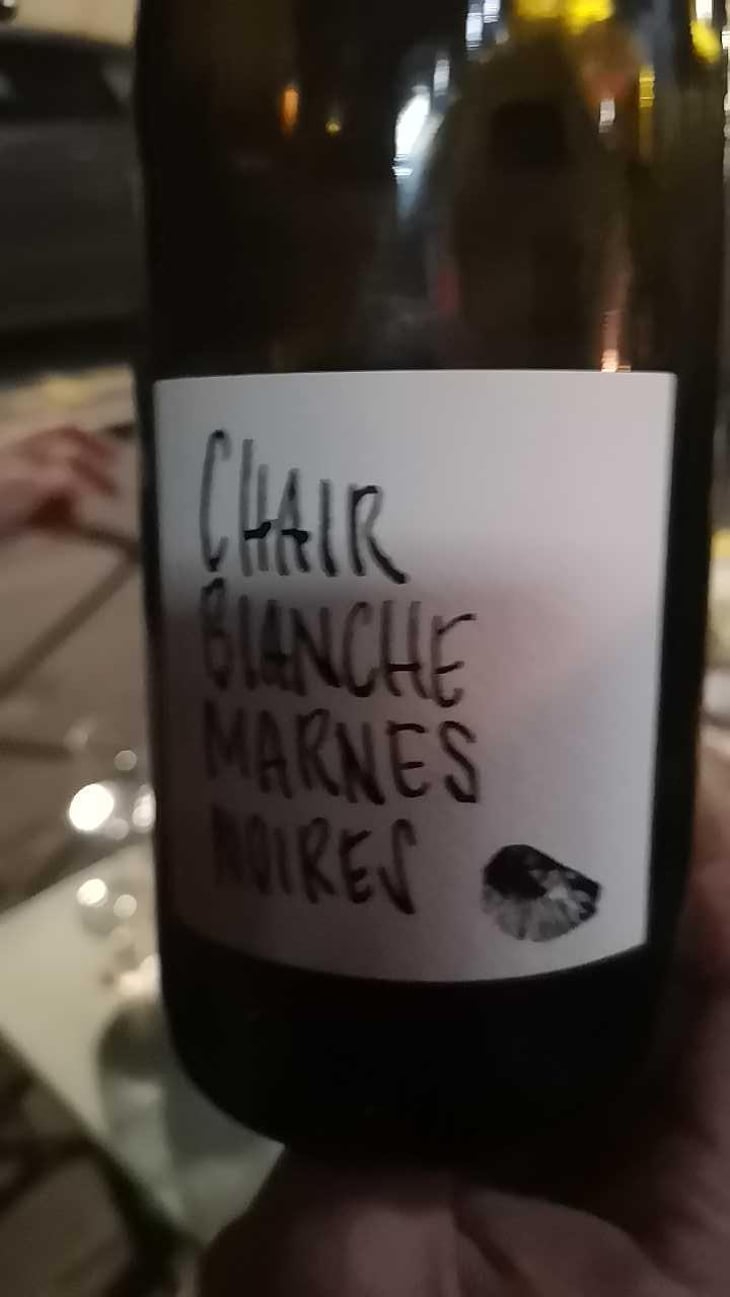 Chair blanche marnes noires (label since 2020) - La Bancale - Bastien Baillet & Céline Schuers 