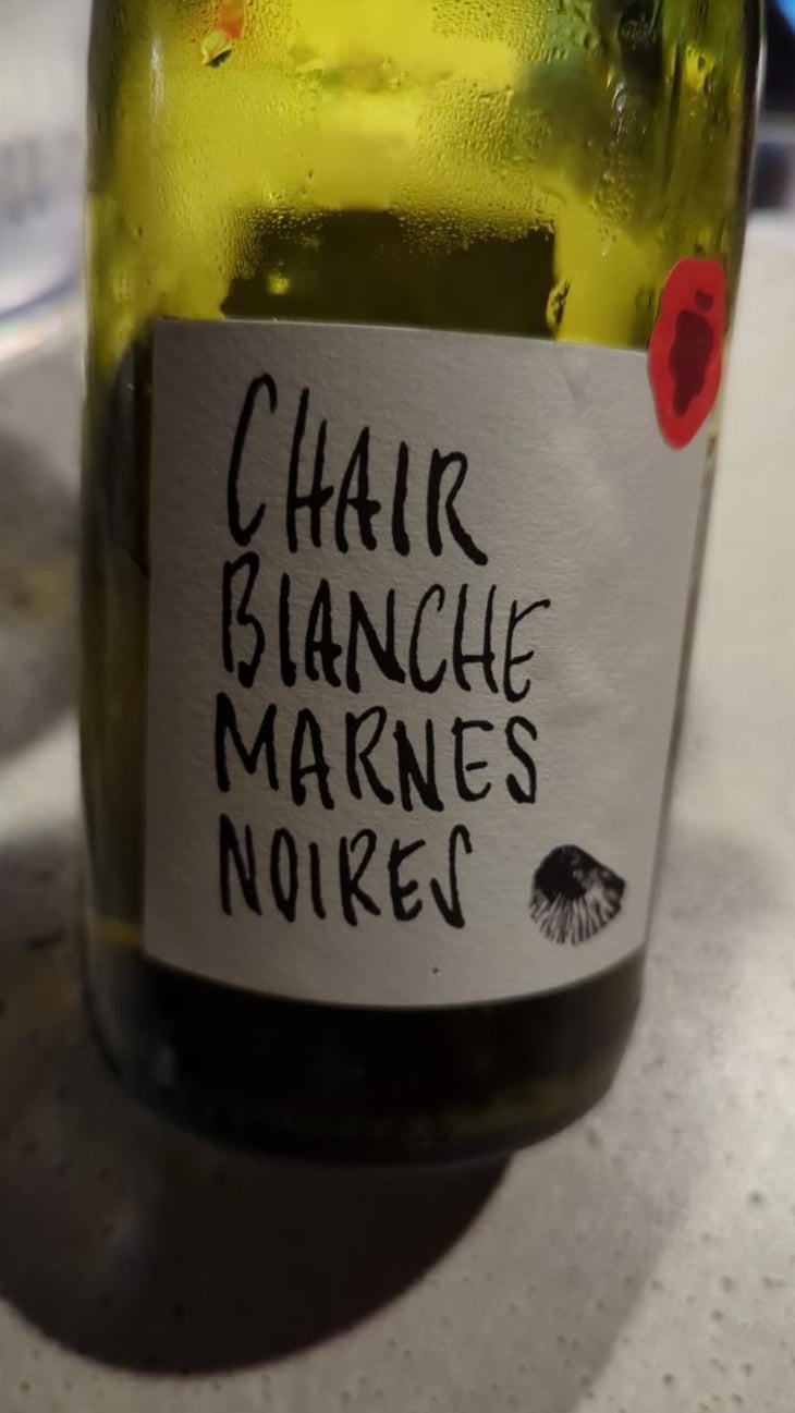 Chair blanche marnes noires (label since 2020) - La Bancale - Bastien Baillet & Céline Schuers 