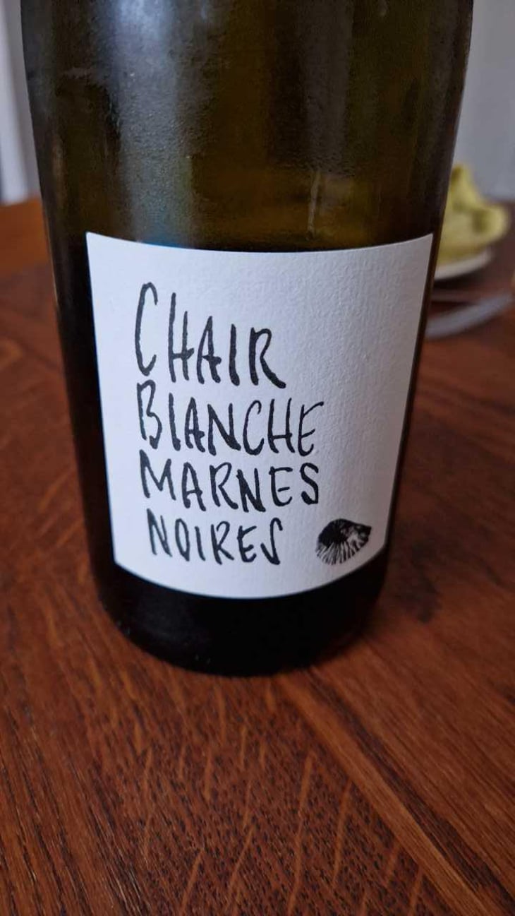 Chair blanche marnes noires (label since 2020) - La Bancale - Bastien Baillet & Céline Schuers 
