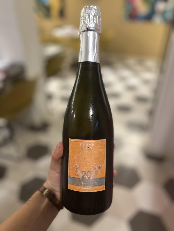 Cremant Du Jura, Zero Dosage - Champ Divin - Fabrice & Valérie Closset 