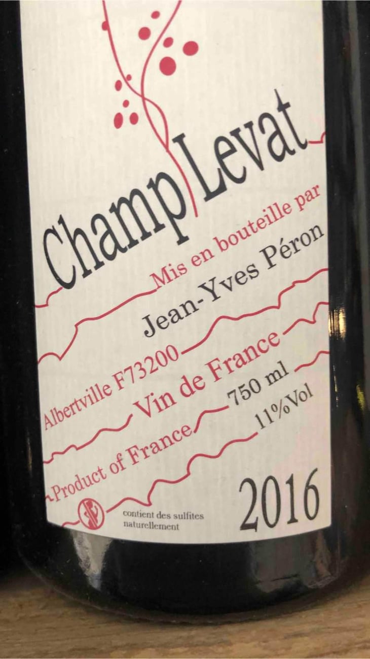 Champ Levat - Jean-Yves Péron - Jean-Yves Péron 