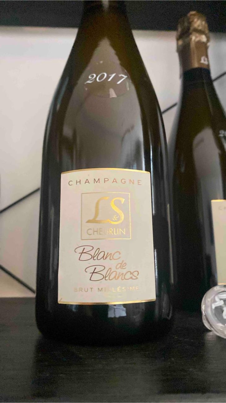 Champagne Blanc de Blanc Extra Brut 2017 - Champagne L&S Cheurlin - Lucie et Sébastien Cheurlin -2017